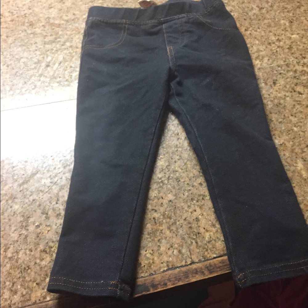 Toddler girl blue jeans